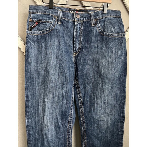 Ariat FR M3 Loose Men's 34X36 Jeans Flame Resistant CAT2 - Picture 3 of 11